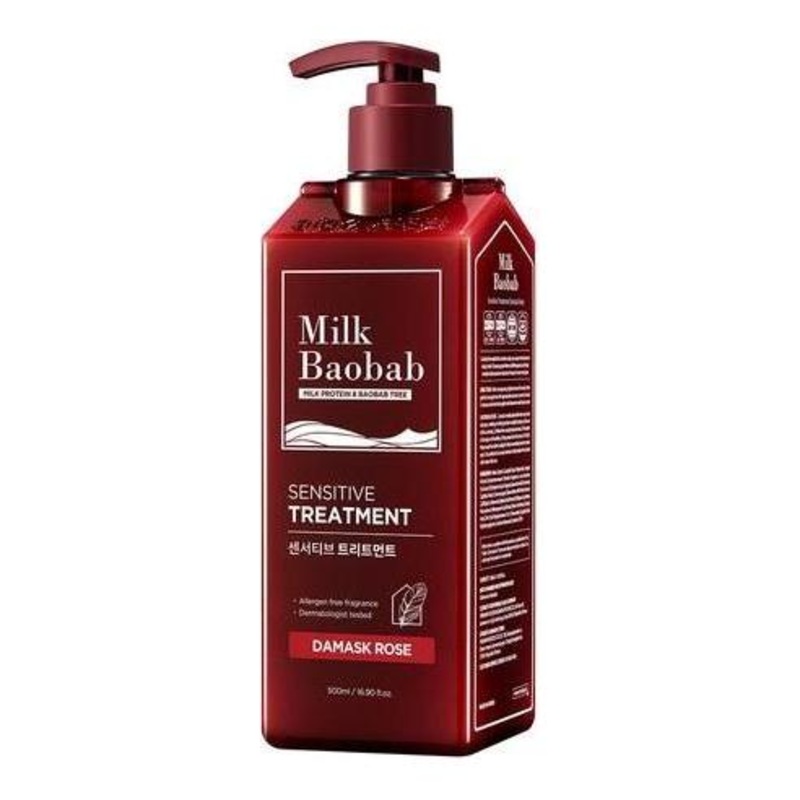 BIOKLASSE MILK BAOBAB Hair Sensitive Treatment 500ml  Damask Rose | Nourishing Care for Delicate Hair