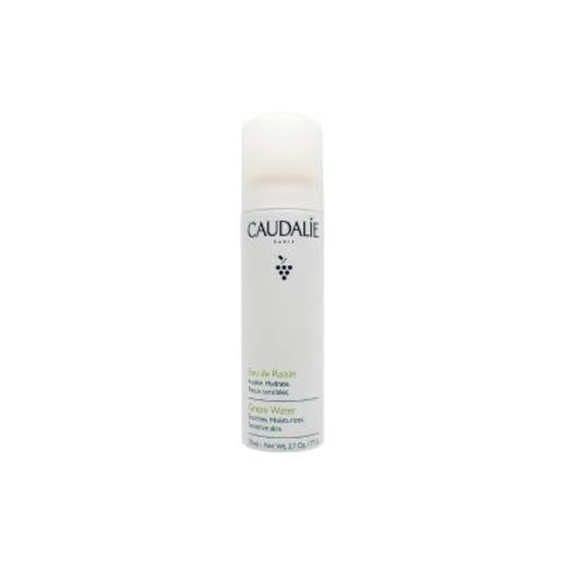 Caudalie Organic Grape Juice Toner – Natural, Vegan Skincare for Sensitive Skin, Hydrating Facial Mist, 2.54 fl oz