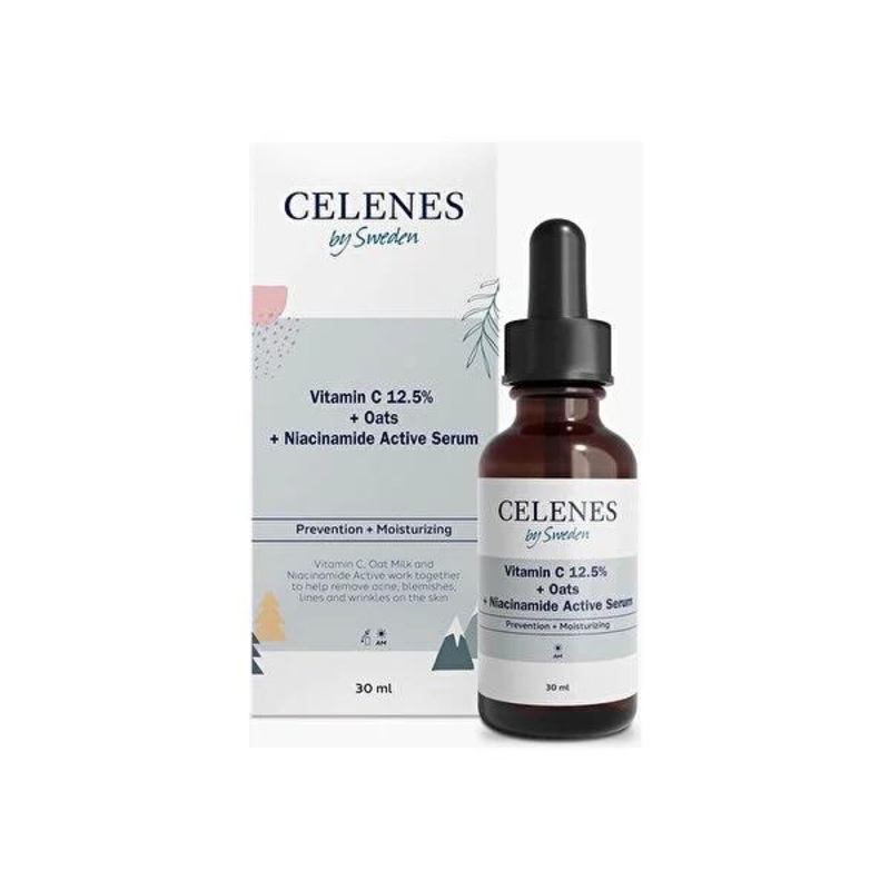 Celenes Vitamin C Serum – Brighten, Anti-Aging, Acne & Blemish Reduction – Radiant Skin, Hydrates & Evens Skin Tone