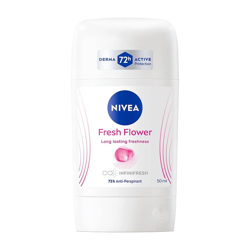 Nivea Fresh Flower 72h anti-perspirant stick, 50 mL