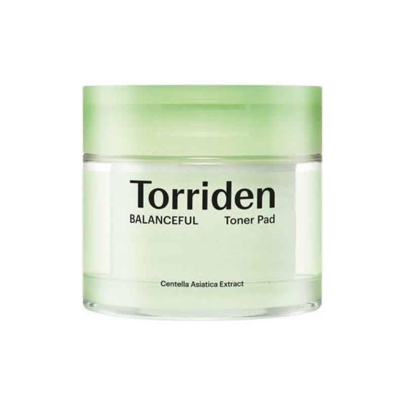 Torriden Balanceful Cica Toner Pad  60 Pads | Soothing Toner Pads for Oil Control & Hydration