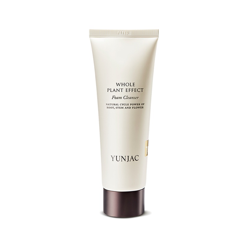 YUNJAC Whole Plant Effect Foam Cleanser  120ml | Gentle, Hydrating & pH-Balanced Cleansing