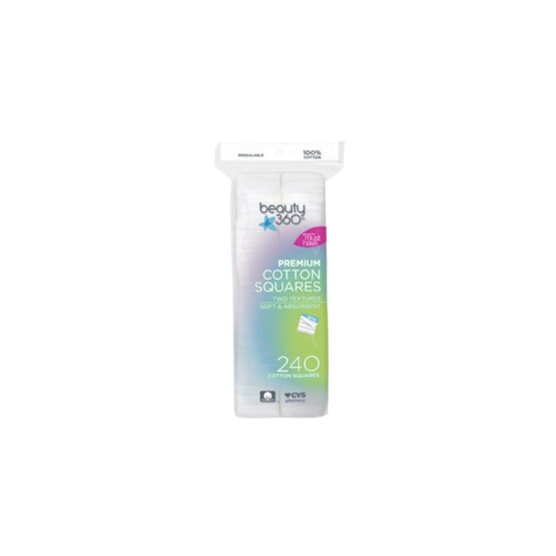 Beauty 360 Premium Cotton Squares