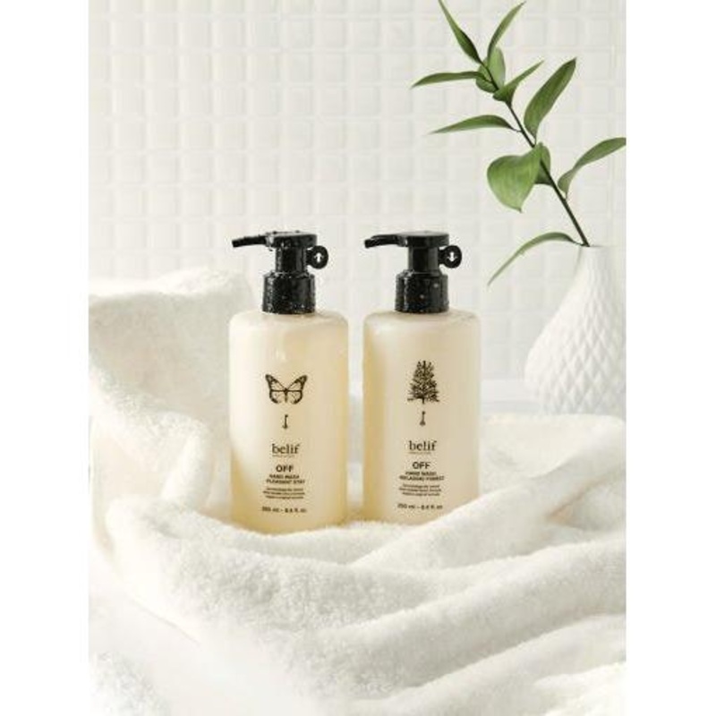 belif Off Hand Wash  250ml | Sulfate-Free, Hydrating Cleanse with Luxurious Scents RELAXING FOREST