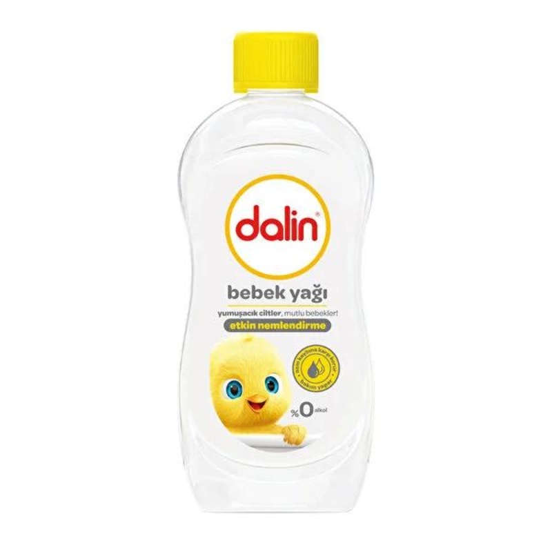 Dalin Baby Oil Classic 10.14 fl oz – Gentle, Hypoallergenic Moisturizing Oil for Infant Massage & Sensitive Skin