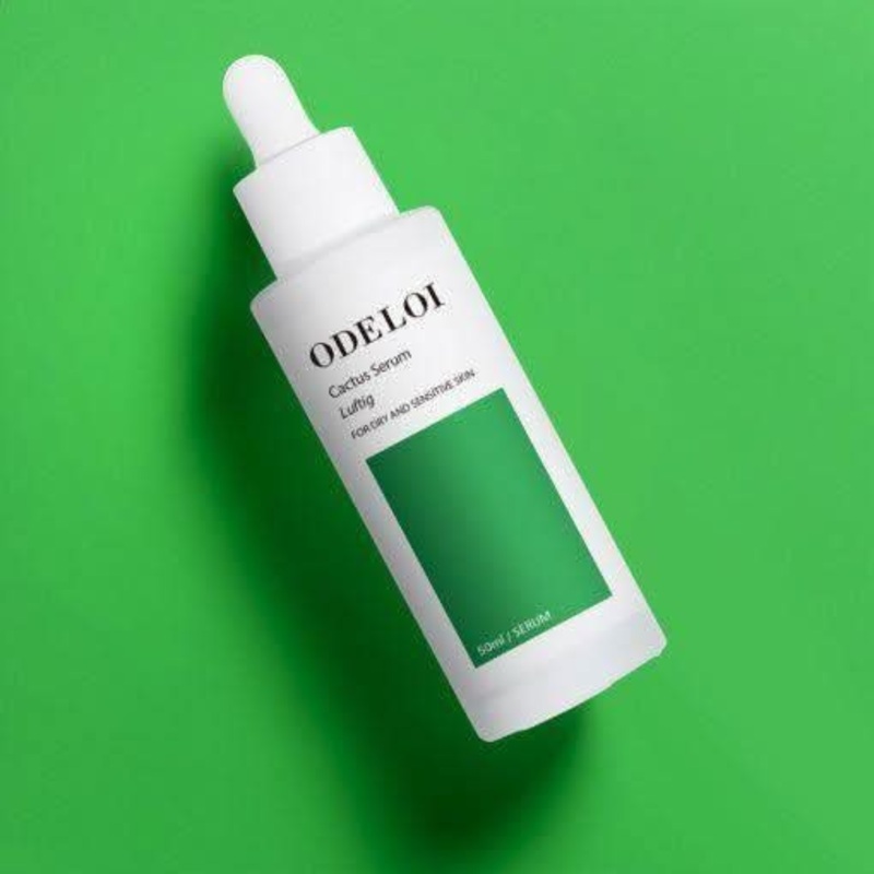 ODELOI Cactus Serum Luftig – 50ml | Deep Hydration & Soothing Care for Dry, Sensitive Skin