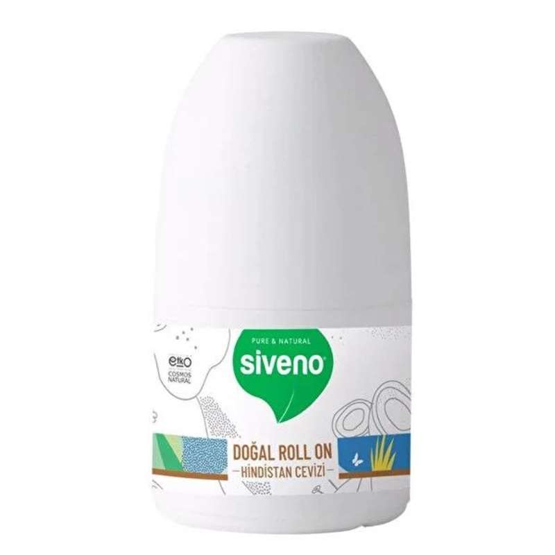 Siveno Natural Coconut Deodorant Roll-On for Women – Aluminum-Free, Vegan, Cruelty-Free, Sensitive Skin Protection & Odor Control