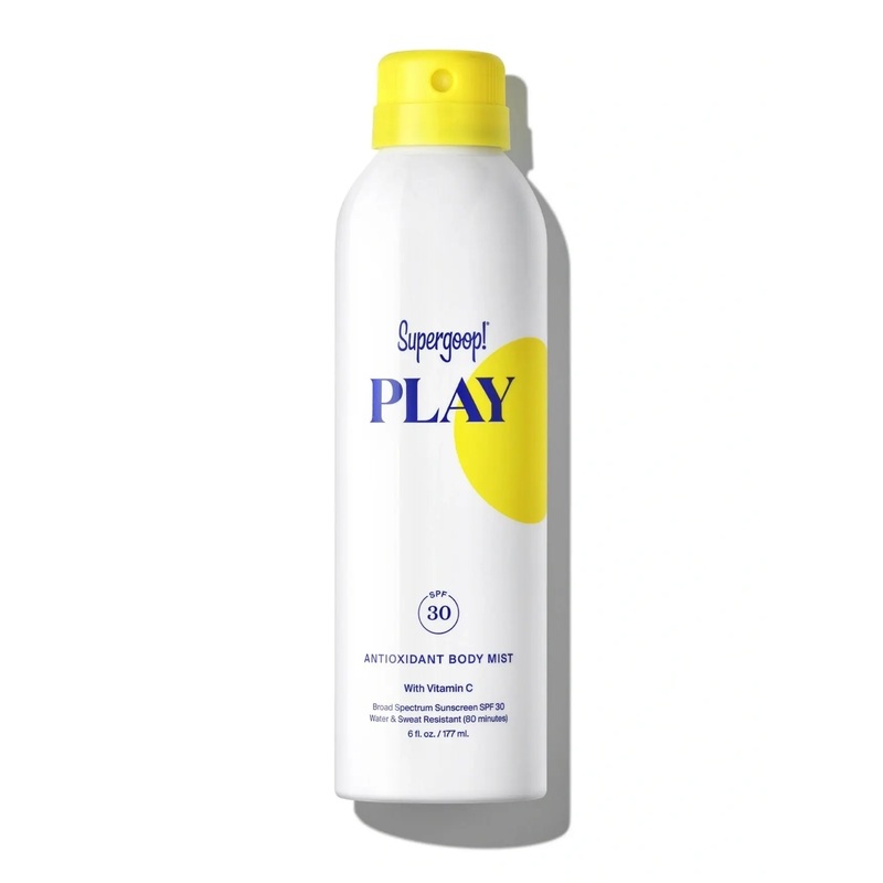 Supergoop! PLAY Antioxidant Body Mist SPF 30 with Vitamin C 6.OZ