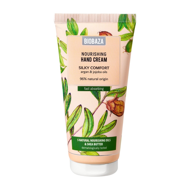 Biobaza Silky Comfort nourishing hand cream, 50 mL