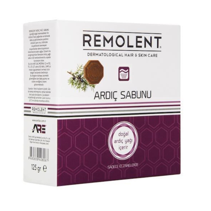 Remolent Ard Katran Ya_ Soap: Natural Juniper Tar Oil Soap for Eczema & Psoriasis Relief – Traditional Skin Cleansing