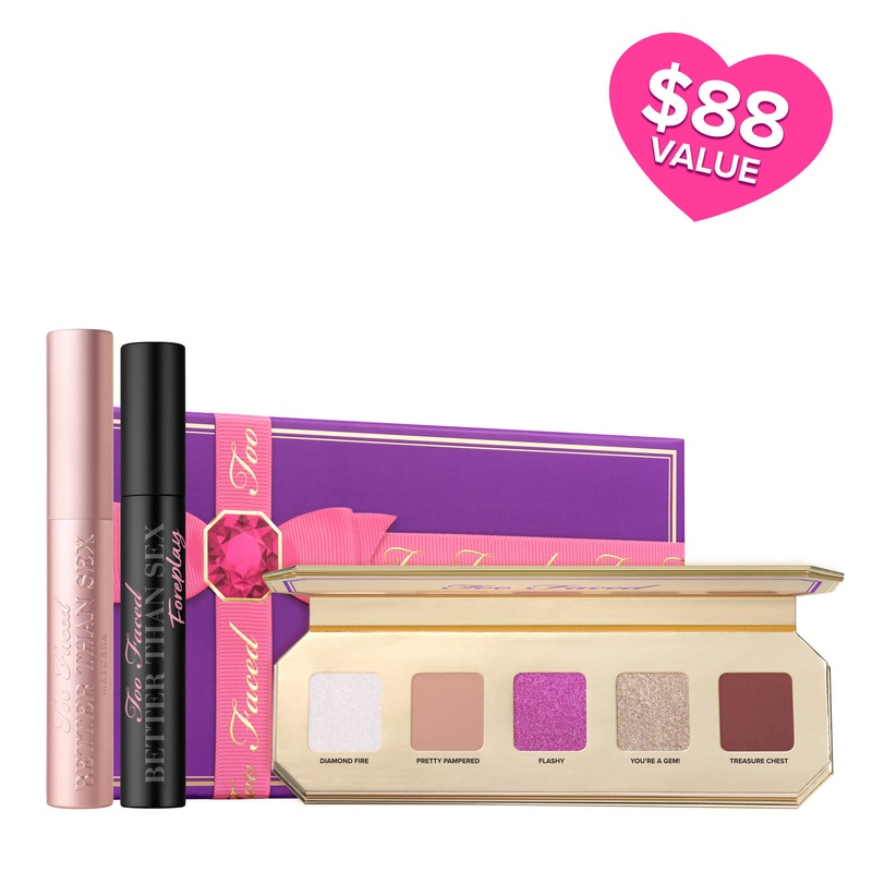 Too Faced Youre A Gem 3-Piece Eye Makeup Set