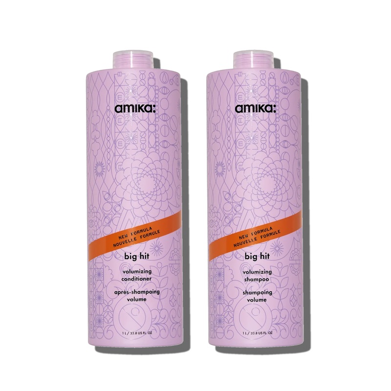 Amika Big Hit Volumizing Shampoo and Conditioner Duo 33.8OZ