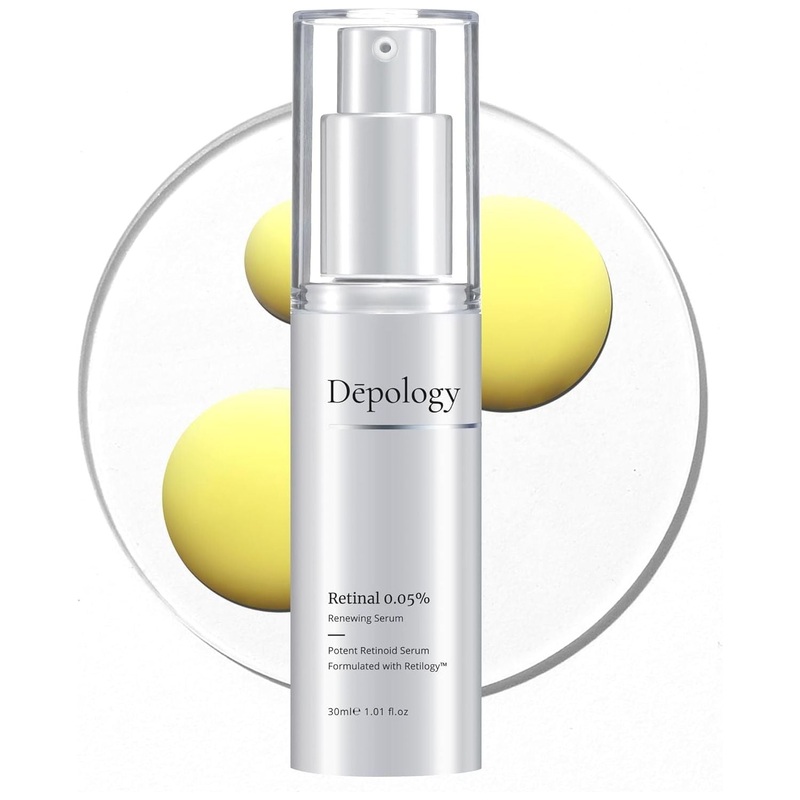 Depology Retinal 0.05% Renewing Serum  30ml | Gentle Yet Powerful Retinoid for Smoother, Radiant Skin Retinal 0.05