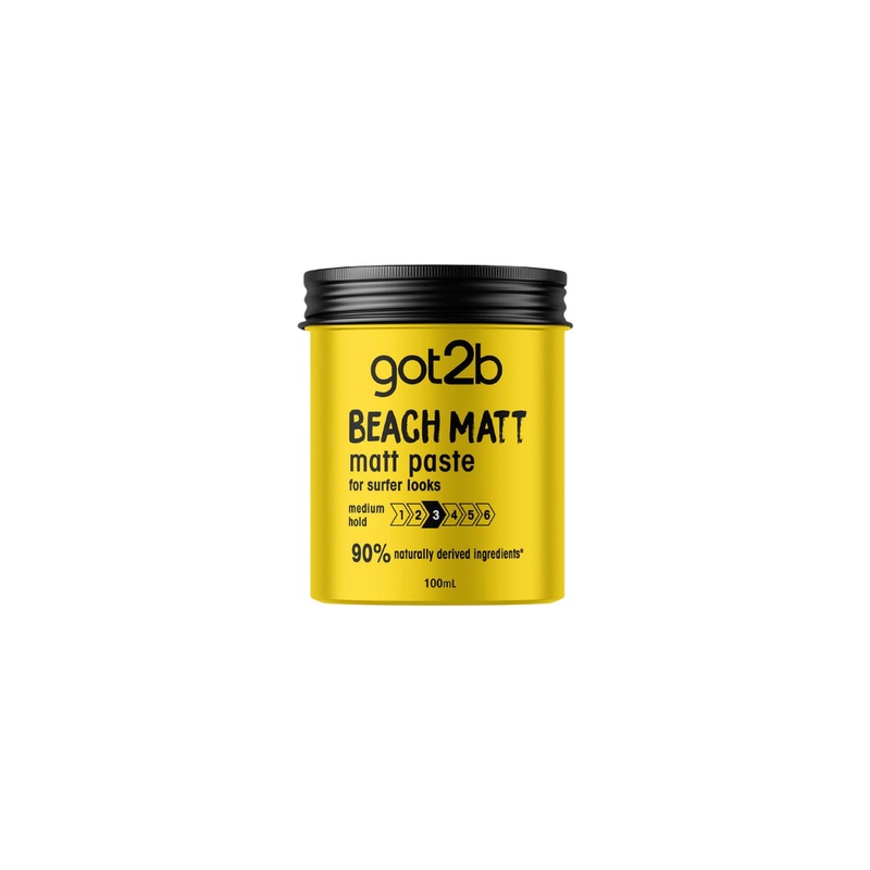Got2B Beach Matt Matt Past For Sufer Looks Medium Hold 100ml