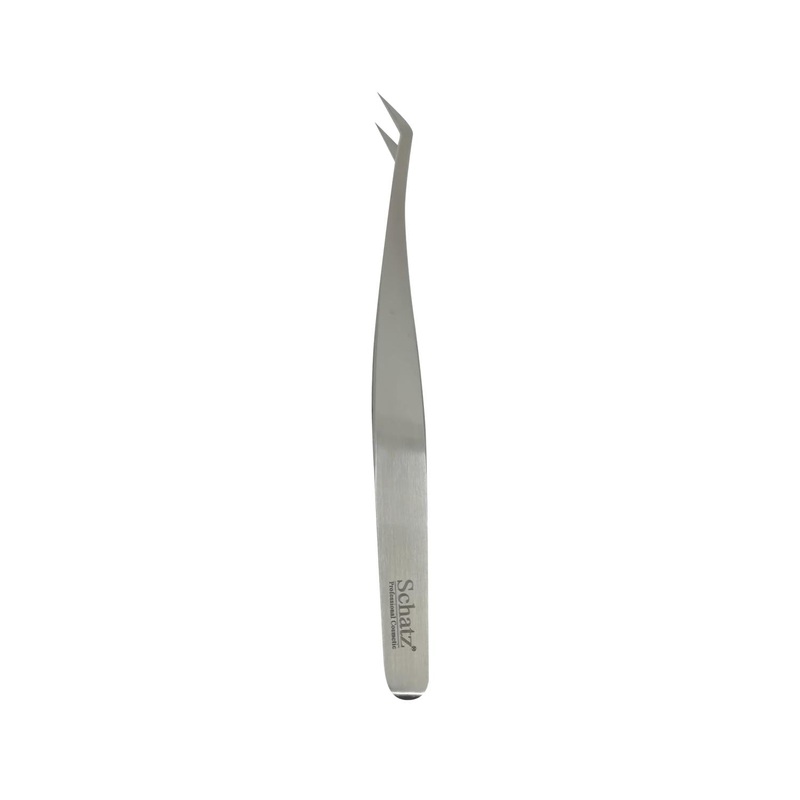 Schatz Professional Silk Eyelash Tweezers No.3 – Precision Eyelash Application Tool for Beauty Professionals