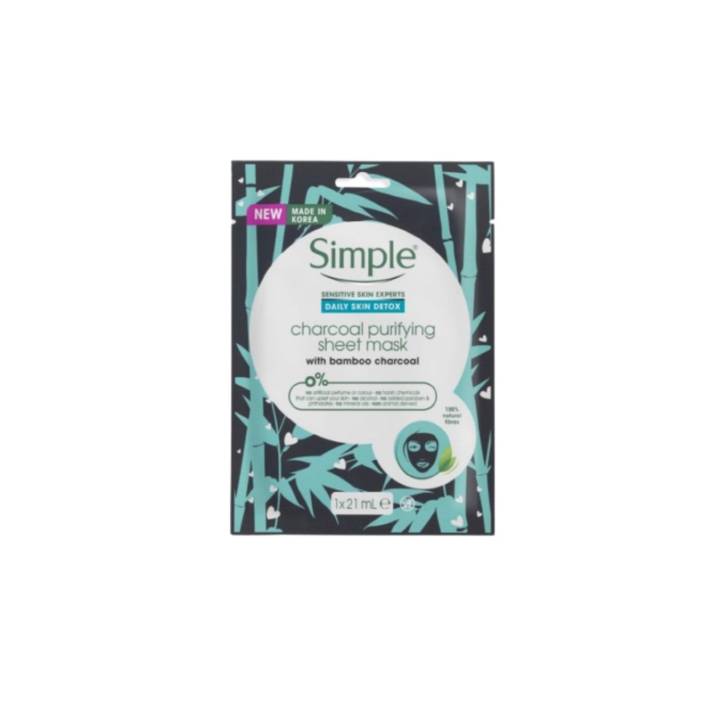 Simple Charcoal Purifying Sheet Mask