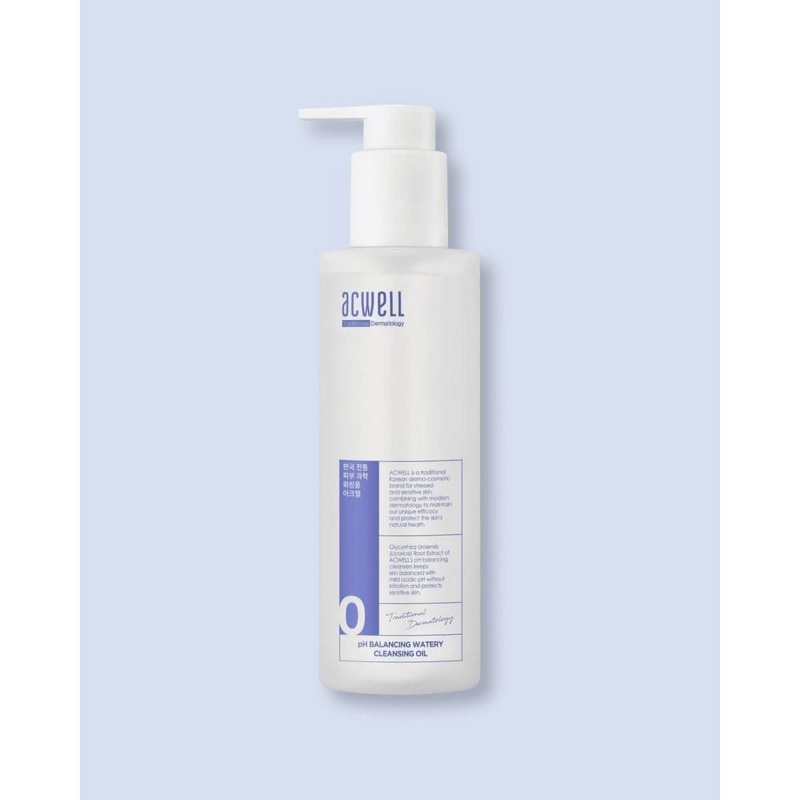 Acwell pH Balancing Watery Cleansing Oil 200ml  Lightweight, Deep Cleansing & Brightening