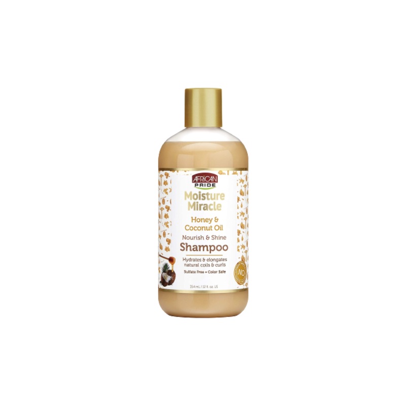 African Pride Moisture Miracle Honey And Coconut Oil Shampoo
