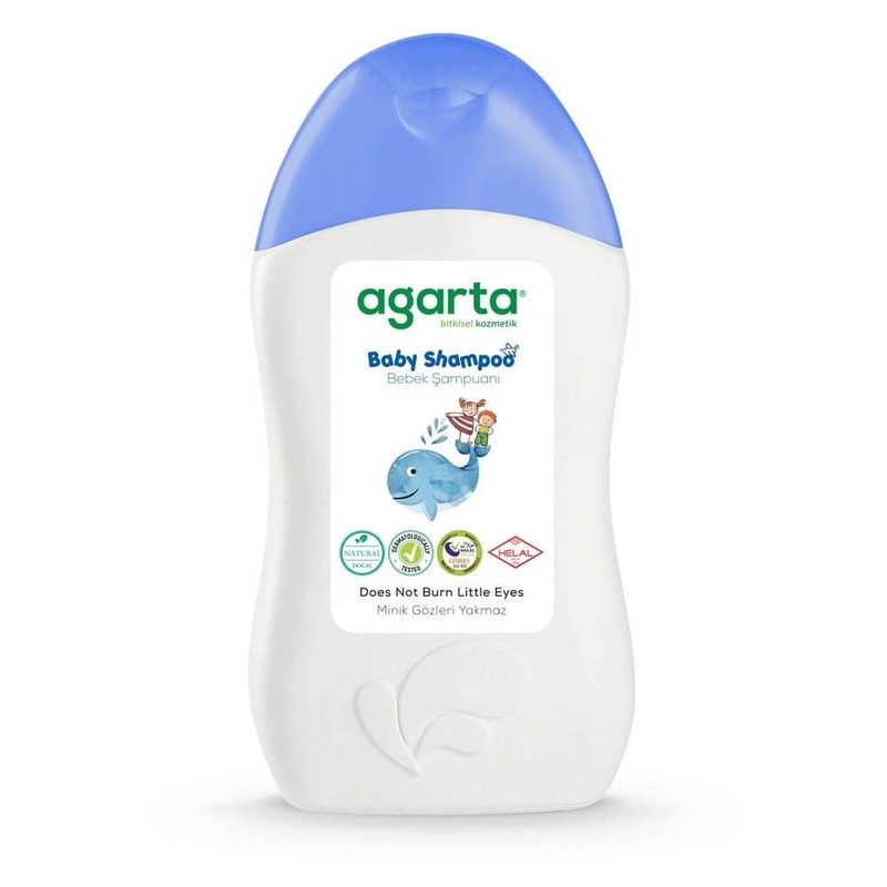 Agarta Natural Baby Shampoo – Gentle, Hypoallergenic, SLS Free for Newborns & Infants