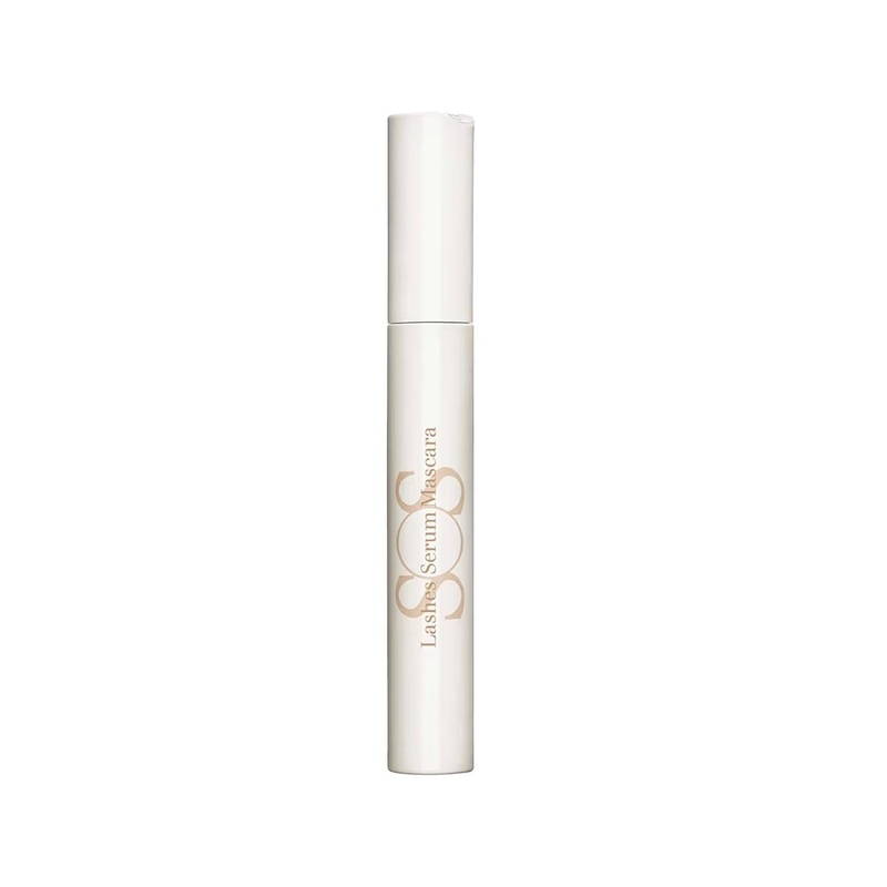 Clarins SOS Lashes Serum Mascara Caramel: Lash Enhancing, Tinted Serum for Nourished, Voluminous Caramel Lashes