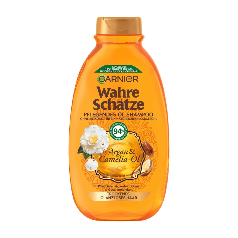 Garnier Wahre Schtze Argan & Camellia oil shampoo, 300 mL