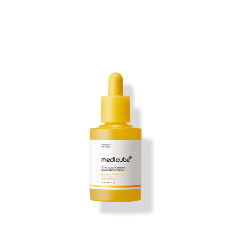 Medicube Kojic Acid Turmeric Niacinamide Serum  30ml | Brightening Dark Spot Corrector for Sensitive Skin