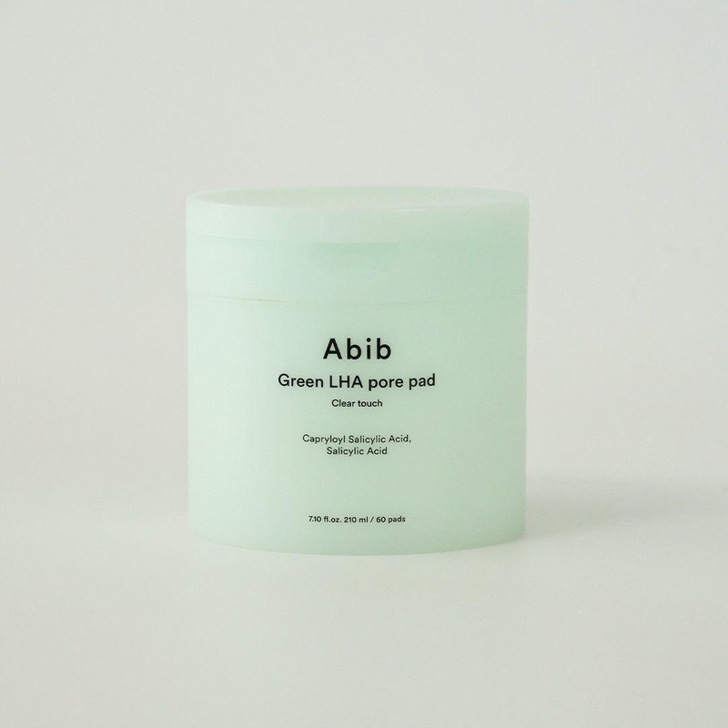 Abib Green LHA Pore Pad  60 Pads | Gentle Daily Exfoliating Pads for Pore Care & Oil Control