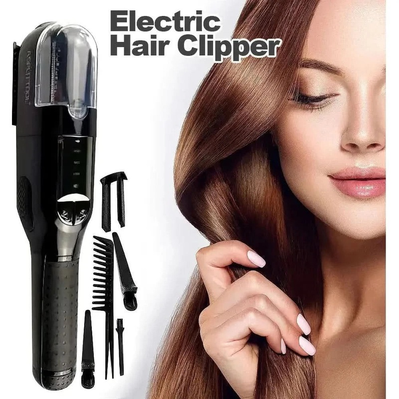 Automatic Damaged Hair Trimmer  Split End Remover for Healthier, Shinier Hair | Salon-Quality Results at Home Generation 2 US Plug