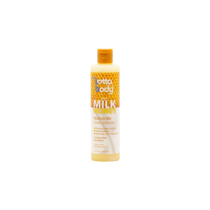 Lotta Body With Milk And Honey Restore Me CreamShampoo 300ML