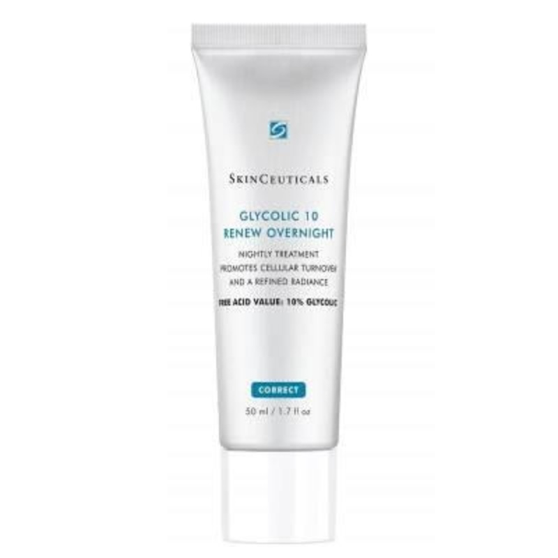 SkinCeuticals Glycolic 10 Renew Overnight Anti-Aging Night Cream – Dermatologically Tested, Hypoallergenic Skincare with Glycolic Acid