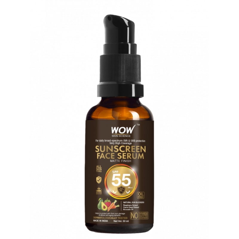 Wow SunScrean MatteFace Serum SPF55 50ML