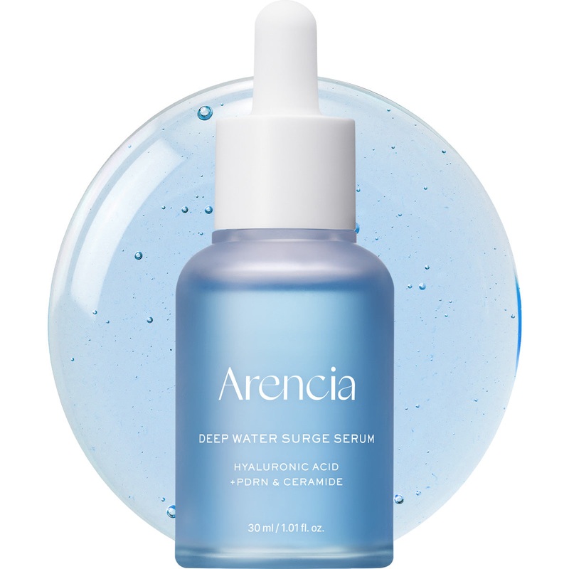 Arencia Deep Water Surge Serum, Hyaluronic Acid + PDRN + Ceramide 30ml