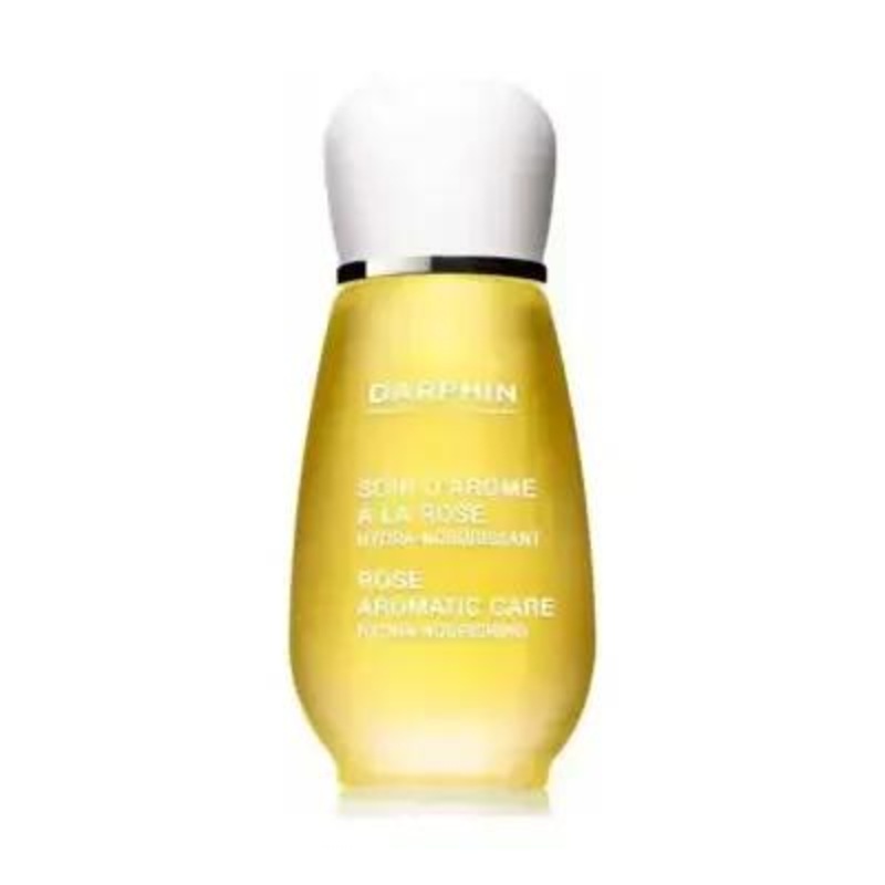 Darphin Rose Aromatic Care Hydra-Nourishing Night Care Oil – Natural, Non-Comedogenic Skincare for Dry Skin