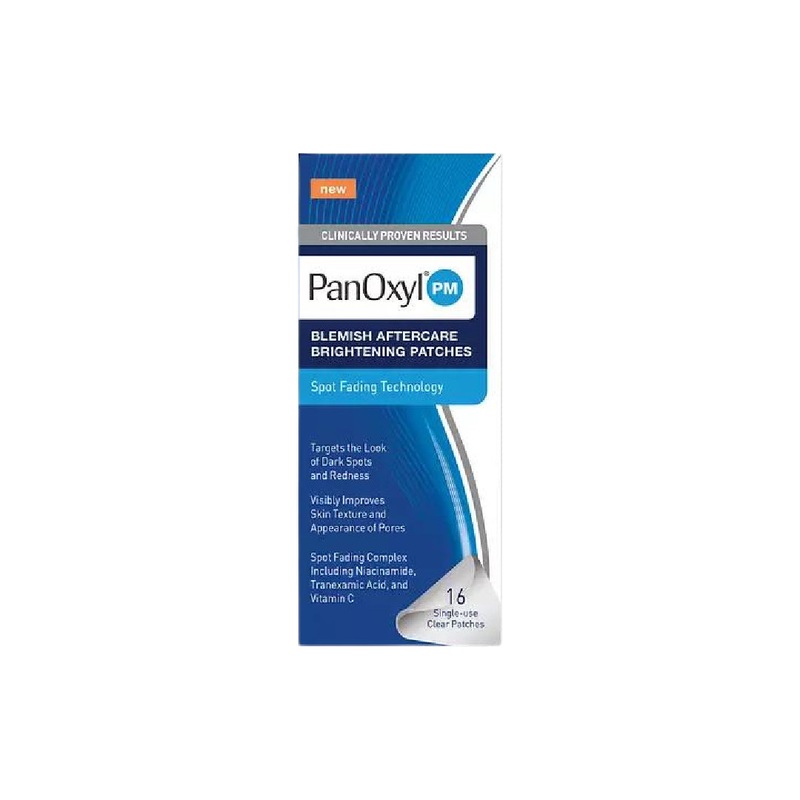 Panoxyl PM Blemish Aftercare Brightening Patches (16 Single Use Clear Patches)