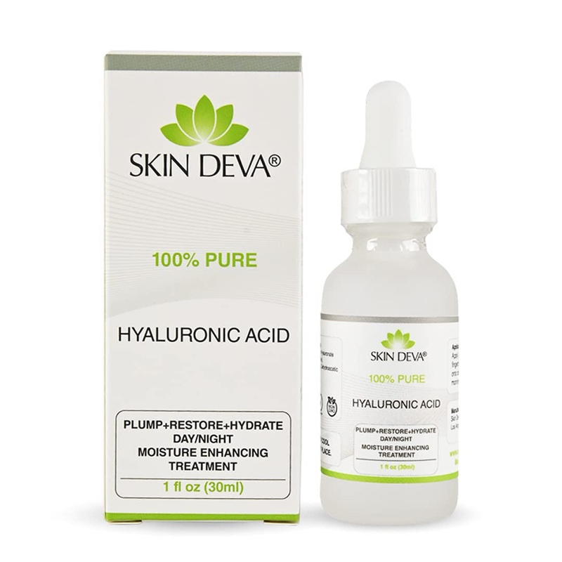 SKIN DEVA 100% Pure Hyaluronic Acid  30ml | Deep Hydration & Skin Rejuvenation