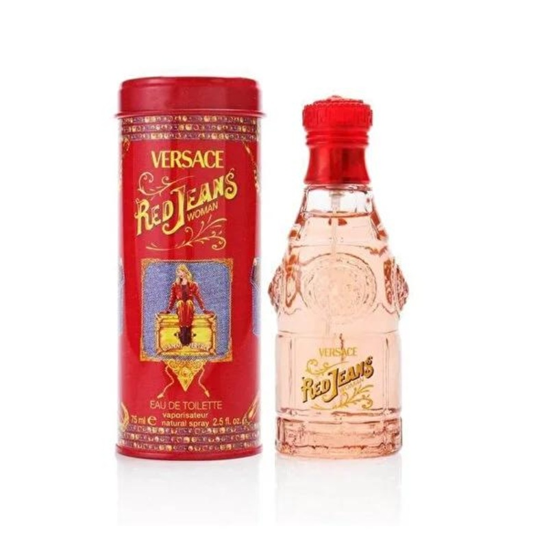 Versace Red Jeans Women’s Perfume: Captivating Fruity Floral Fragrance | EDT 75ml