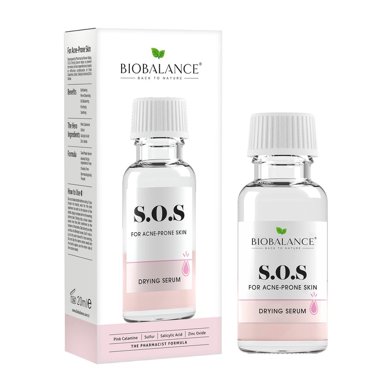 Biobalance S.O.S drying serum for acne-prone skin, 30 mL