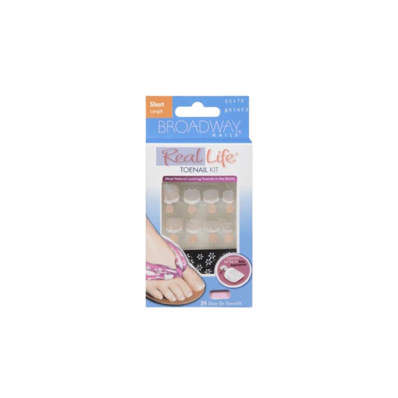 Broadway Toe Stick On Nails