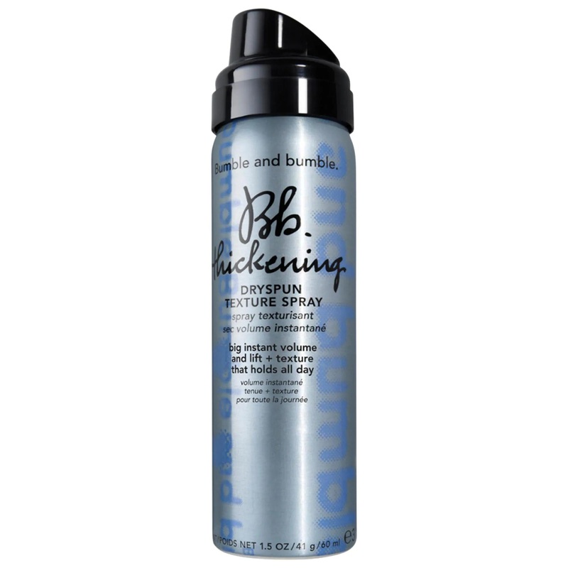 Bumble and Bumble Mini Thickening Dryspun Volume Texture Spray: Instant Hair Volume, Texture & Light Hold for Fine Hair