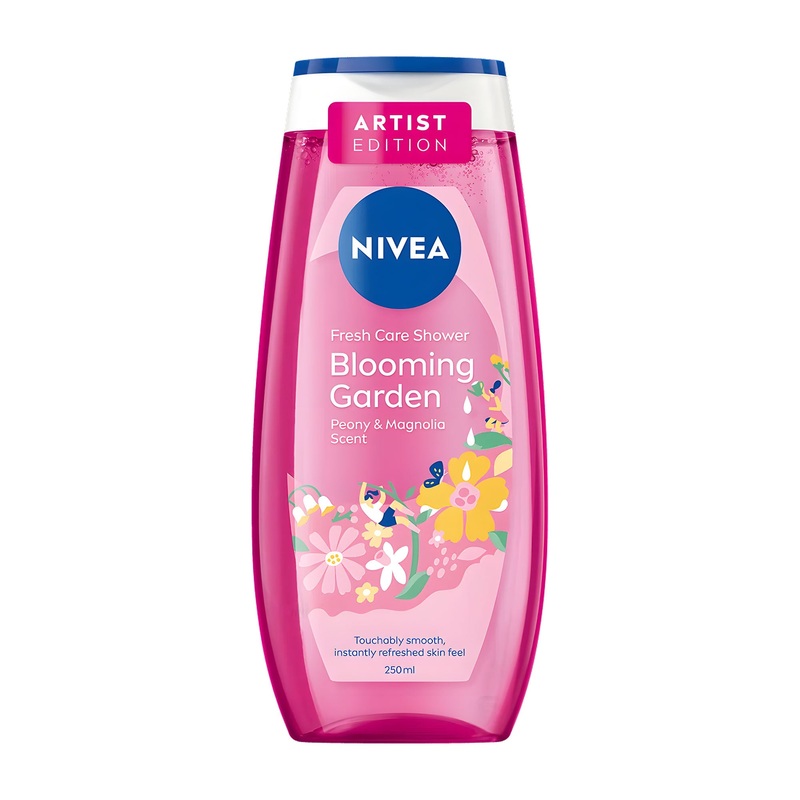 Nivea Blooming Garden shower gel, 250 mL