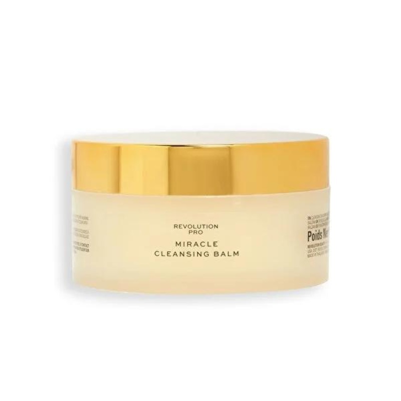 Revolution Pro Miracle Vegan Collagen Cleansing Balm: Melt Away Makeup & Impurities for Nourished, Radiant Skin (100g)