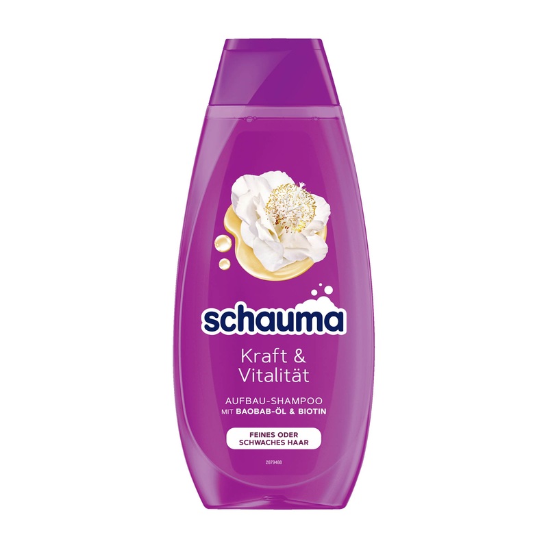 schauma Strength & Vitality shampoo, 400 mL
