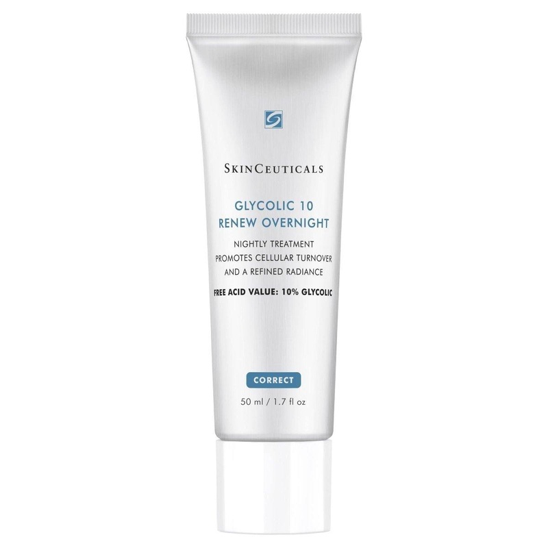 SkinCeuticals Glycolic 10 Renew Overnight  50ml | Overnight Radiance & Texture Renewal with 10% Glycolic Acid