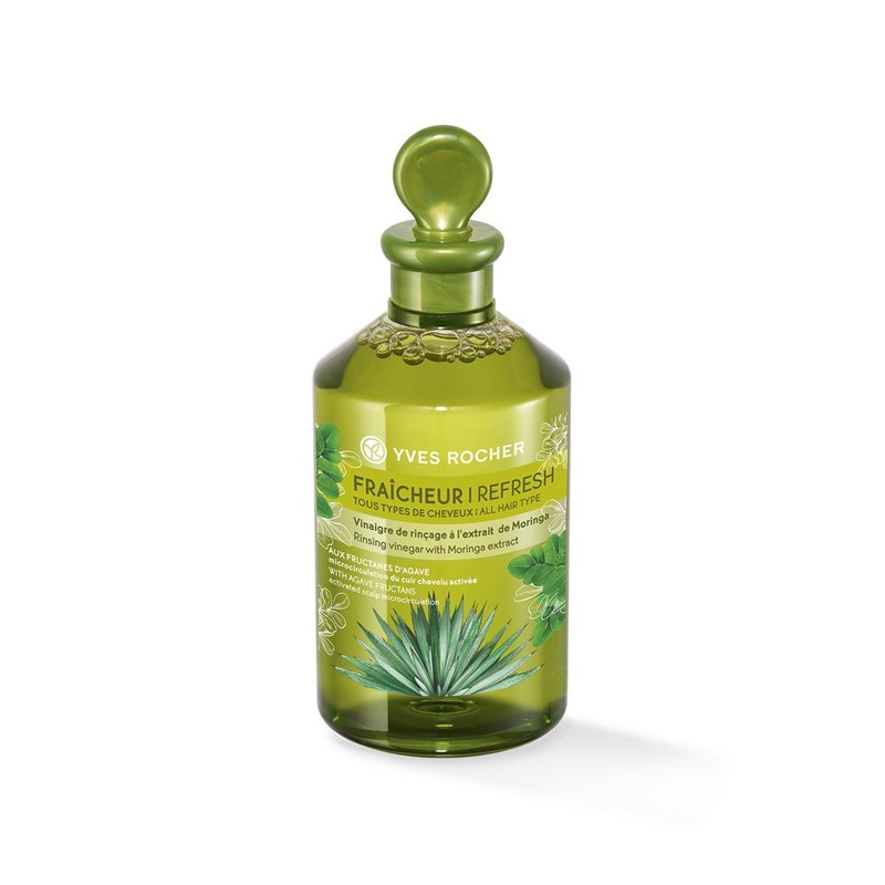 The Body Shop Hair Care Vinegar – Organic Agave & Nettle, Controls Oiliness & Purifies Hair, Natural Hair Care for Oily Hair
