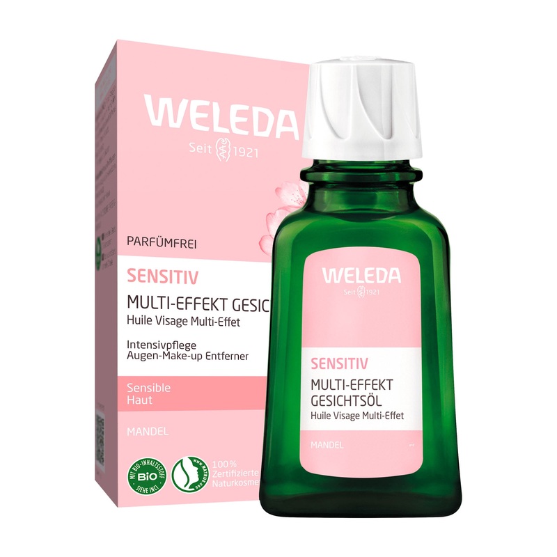WELEDA Face Oil Multi-Effect Sensitive Almond, 50 mL