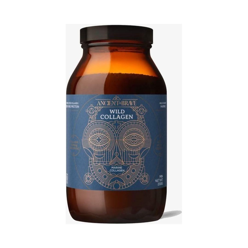 Ancient + Brave Wild Marine Collagen  200g | Ultra-Pure Type 1 Collagen for Skin, Joints & Vitality 200g