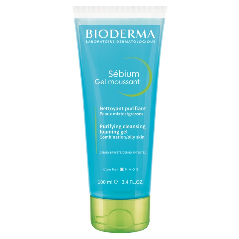 Bioderma Sbium Foaming Gel 3.4 oz. Travel Size