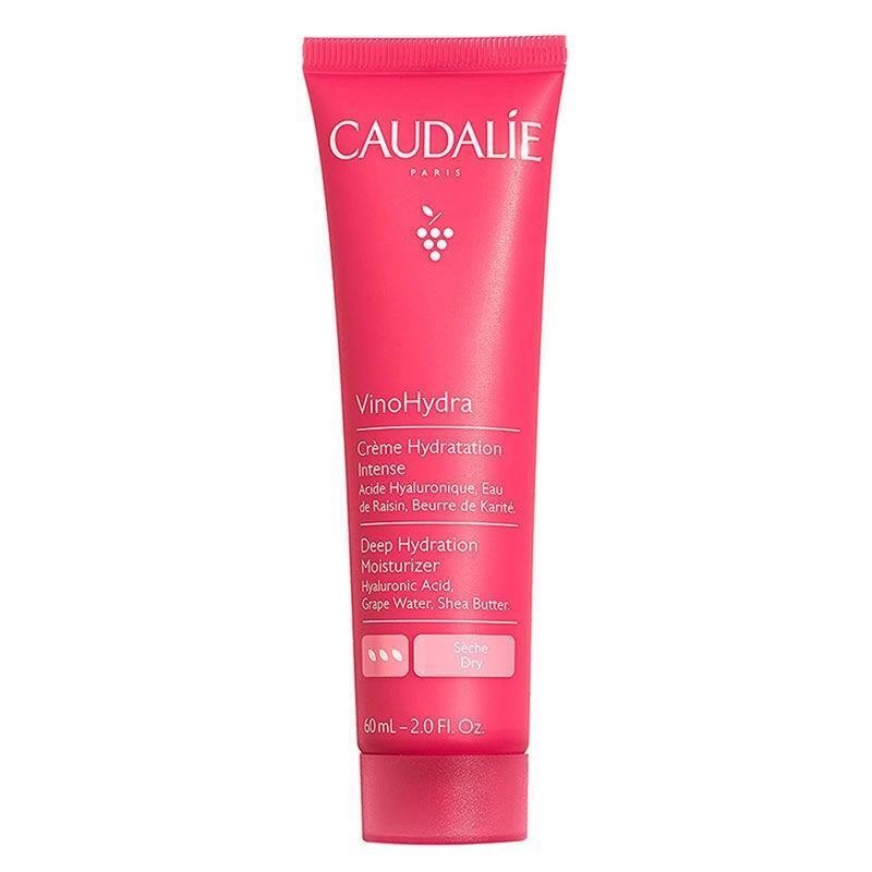 Caudalie VinoHydra Deep Hydration Facial Moisturizer: Intense Hydration for Dry, Sensitive Skin | Hyaluronic Acid & Organic Shea Butter for Plump, Radiant Skin