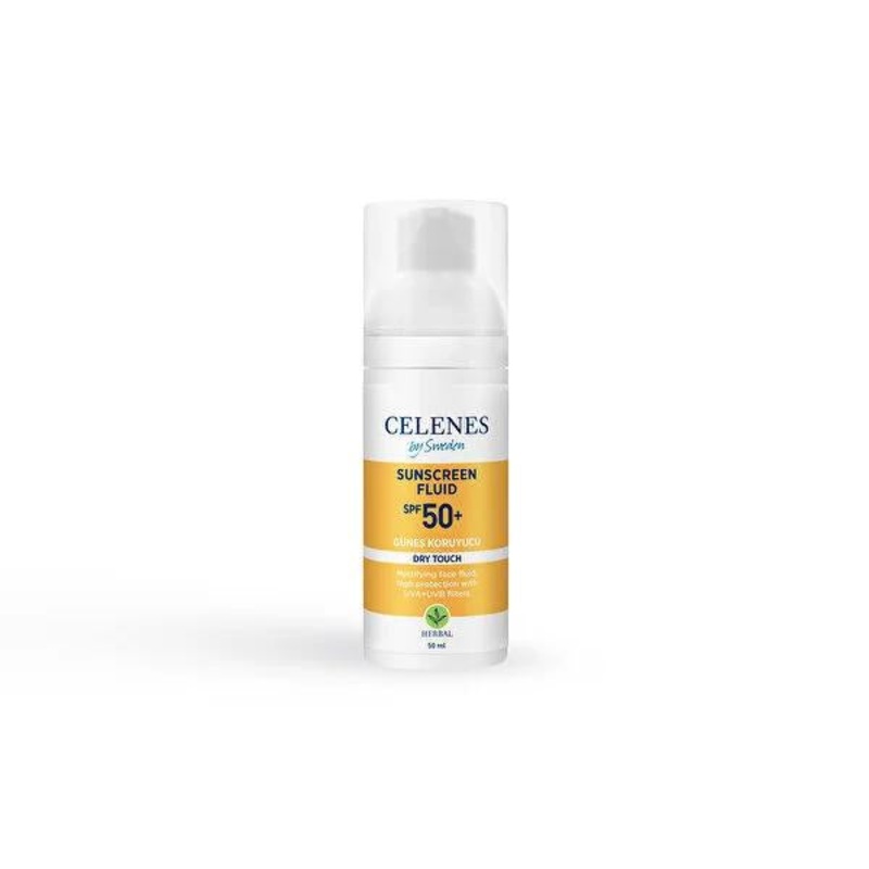 Celenes Mineral Sunscreen SPF 50 Dry Touch Finish – 1.69 fl oz, Organic & UVA/UVB Protection