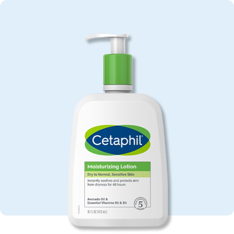 Cetaphil Moisturizing Lotion dry to normal, sensitive skin (face/body) 591ml